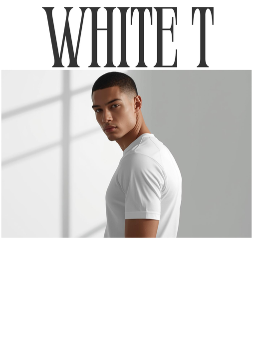 Premium Herren T-Shirt - Reine Baumwolle Kurzarm Shirt