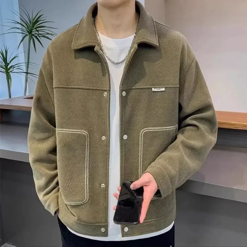 Premium Herren Jacke - Stilvoller Mantel für Herbst