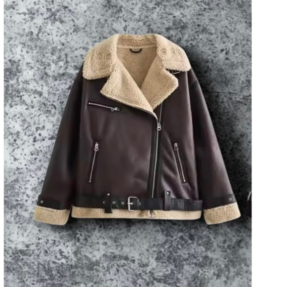 Damen Herbstmantel mit Gürtel – Elegante Übergangsjacke im europäischen Stil | Lockere Passform,