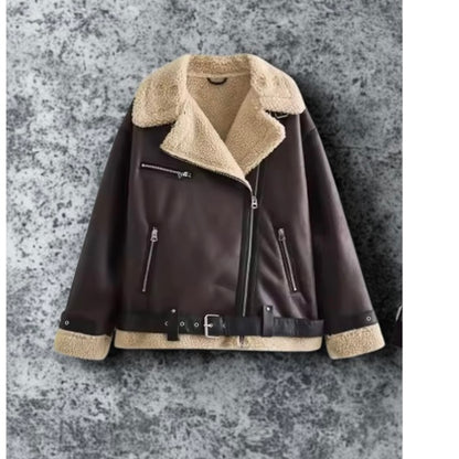 Damen Herbstmantel mit Gürtel – Elegante Übergangsjacke im europäischen Stil | Lockere Passform,