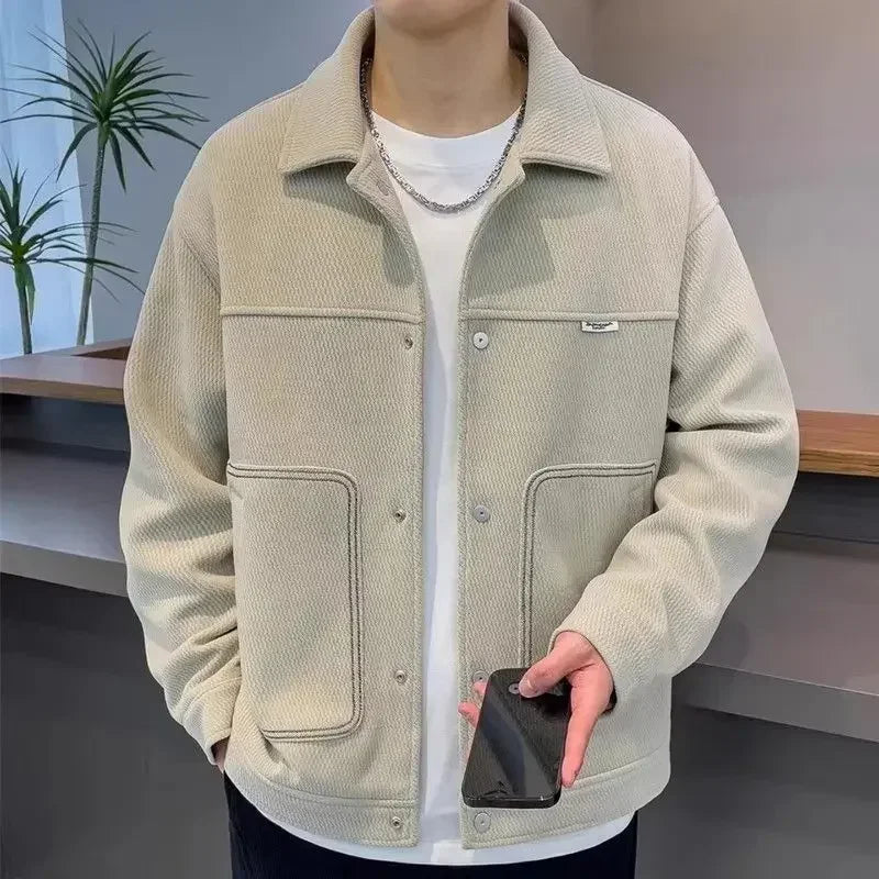 Premium Herren Jacke - Stilvoller Mantel für Herbst