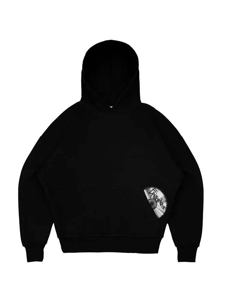 Y2K Harajuku Embroidered Hoodie & Sweatpants Set