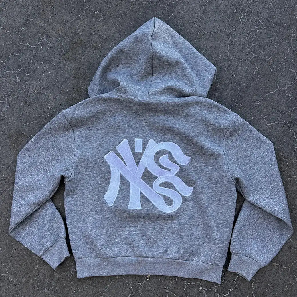 Harajuku Streetwear Hoodie Y2K Fashion Pullover Sweatshirt New Hip Hop Retro Letter Graphic Men & Women