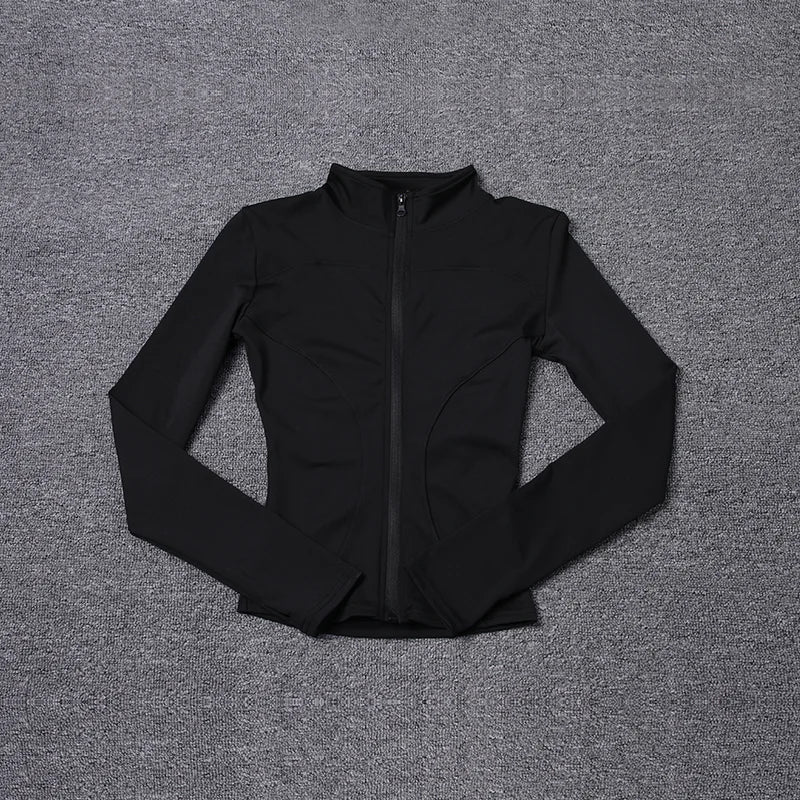 Damen Sport Jacke - Langarm Trainingsjacke für Fitness & Gym