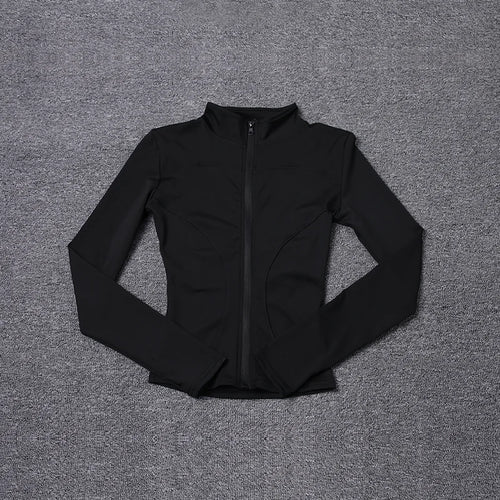 Damen Sport Jacke - Langarm Trainingsjacke für Fitness & Gym