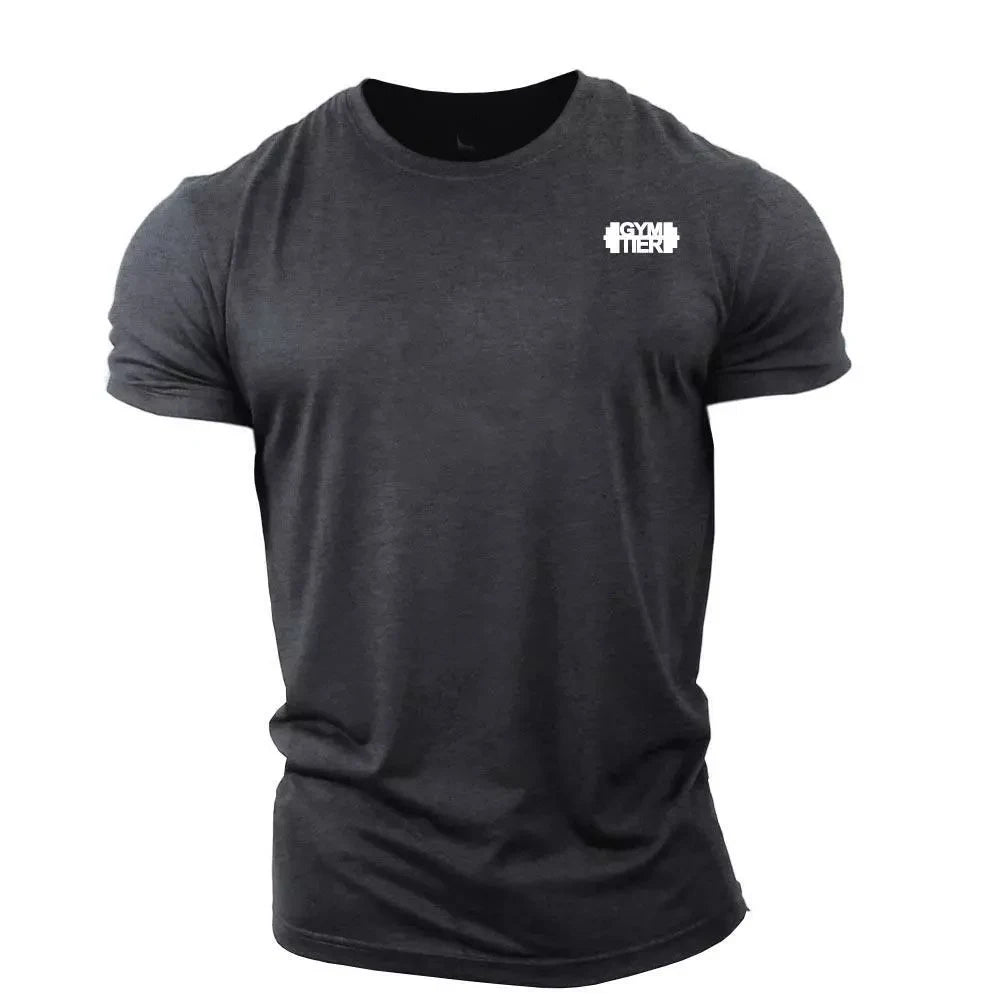 GYMTIER Premium Bodybuilding T-Shirt | Herren Fitness Trainingsshirt