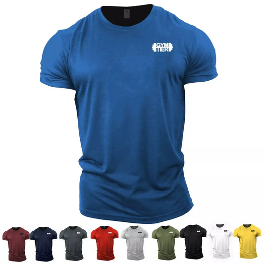 GYMTIER Premium Bodybuilding T-Shirt | Herren Fitness Trainingsshirt