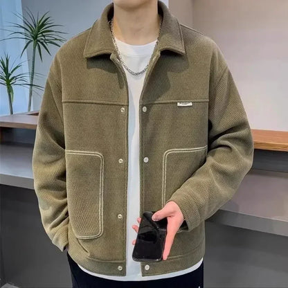 Premium Herren Jacke - Stilvoller Mantel für Herbst