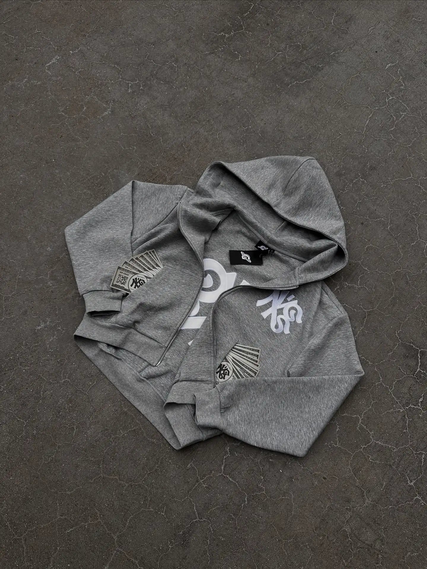 Harajuku Streetwear Hoodie Y2K Fashion Pullover Sweatshirt New Hip Hop Retro Letter Graphic Men & Women
