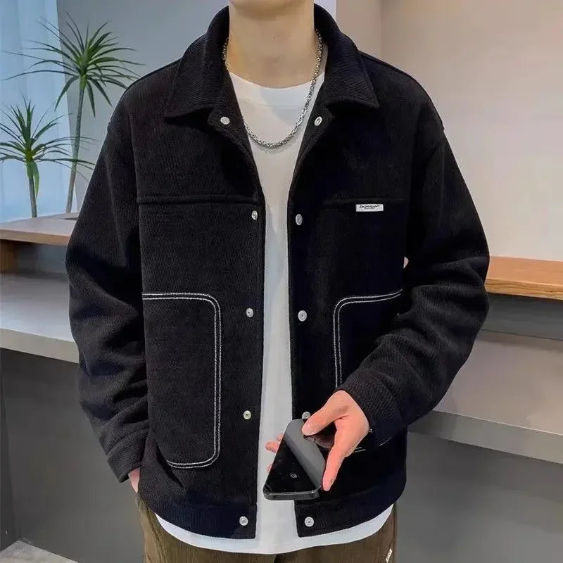 Premium Herren Jacke - Stilvoller Mantel für Herbst
