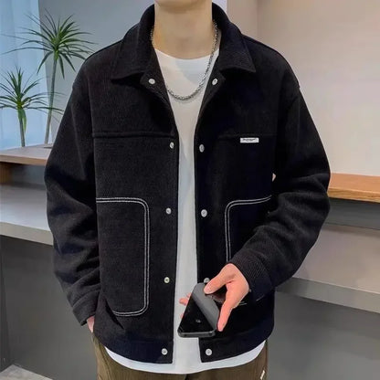 Premium Herren Jacke - Stilvoller Mantel für Herbst