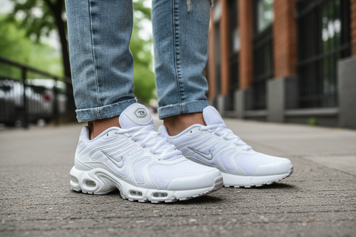 Weiße TN Schuhe Street